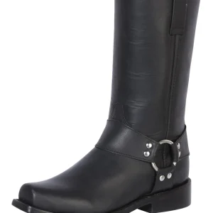 El General Biker Boot - Waxy Black 134
