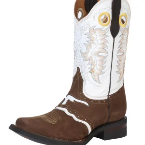 El General Rodeo Boot - Crazy Nobuck Dark Brown 33313