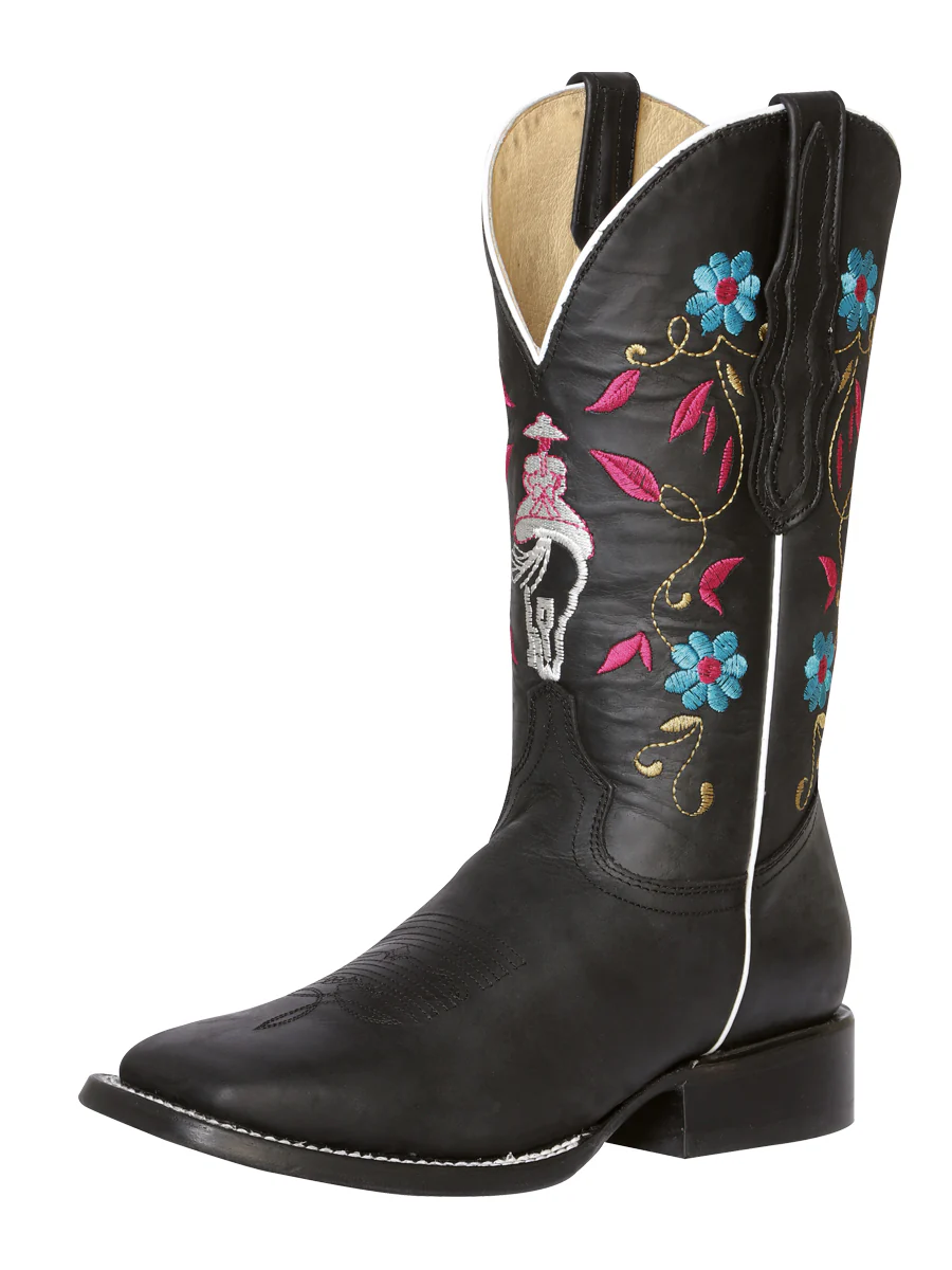 El General Ladies Rodeo Boot- Crazy Black 42976 - Imagen 2