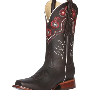 El General Womens Rodeo Boot- Dark Chocolate 42981