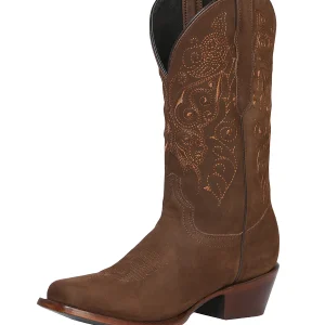 El General Womens Rodeo Boot  Limited Edition - Nobuck Camel 122488