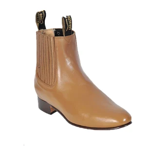Botines Charros de Venado Original Punta Oval Color Pate - Los Altos Boots