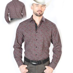 Black And Red Long Sleeve Shirt 126270