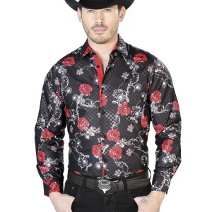 Black Casual Long Sleeve Shirt 43809