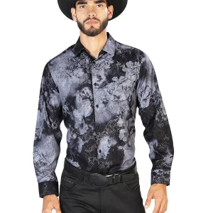 Black Casual Long Sleeve Shirt 43849