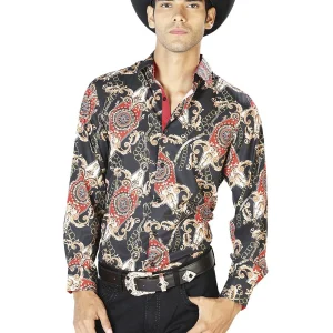 Black Gold Casual Long Sleeve Shirt 43543