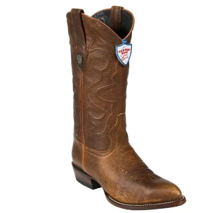 Botas de Piel Original Horma Puntal Color Miel - Wild West Boots