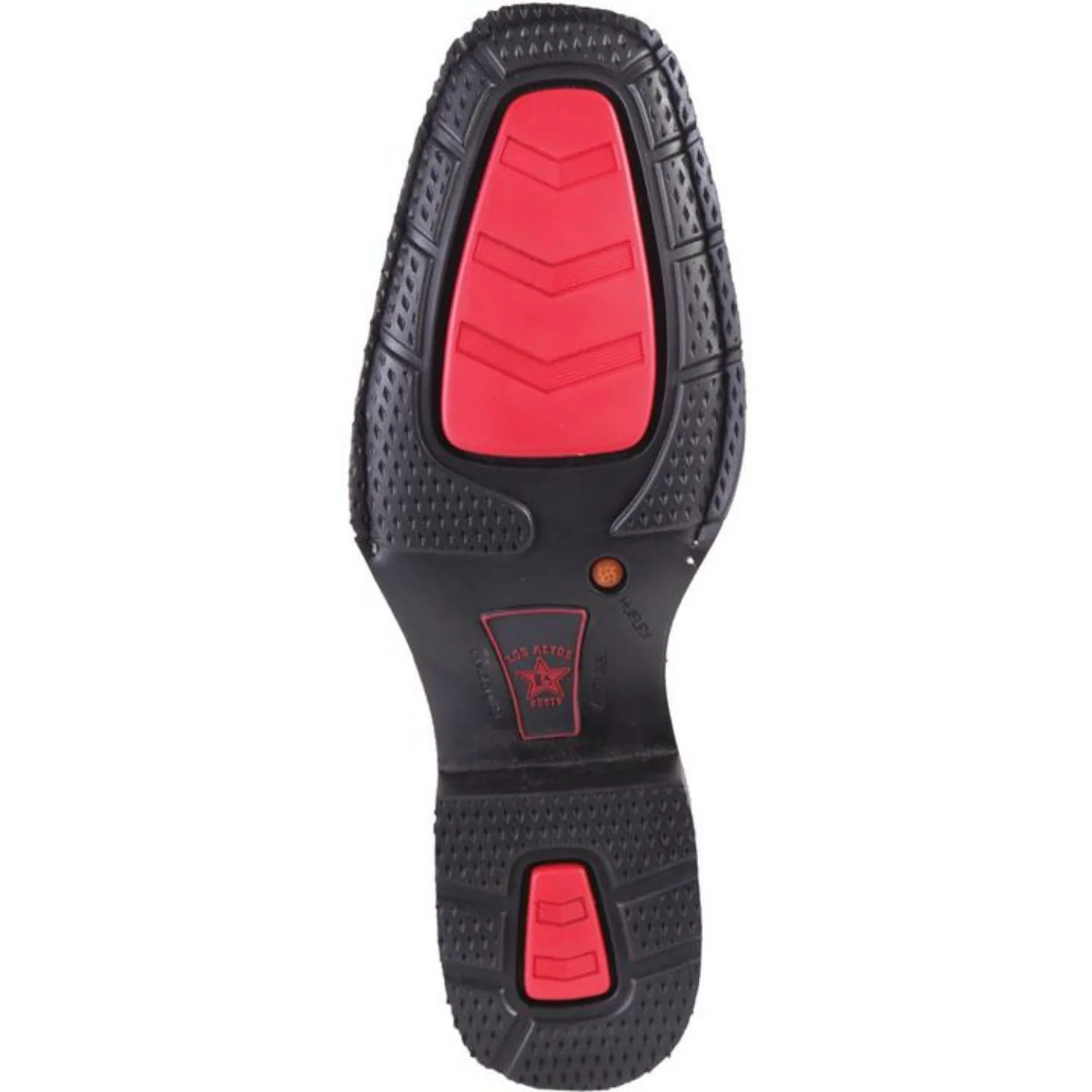 Botas de Piel Original Punta Rodeo Cuadrada Ancha Color Cafe - Los Altos Boots - Imagen 3