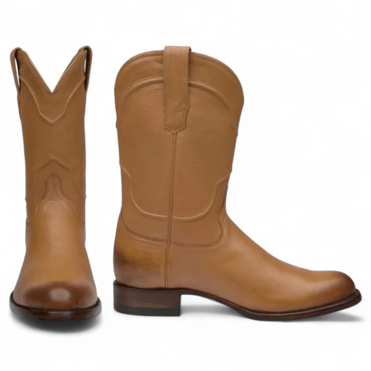 Bota de Piel Original Roper Color Amber Bachesto