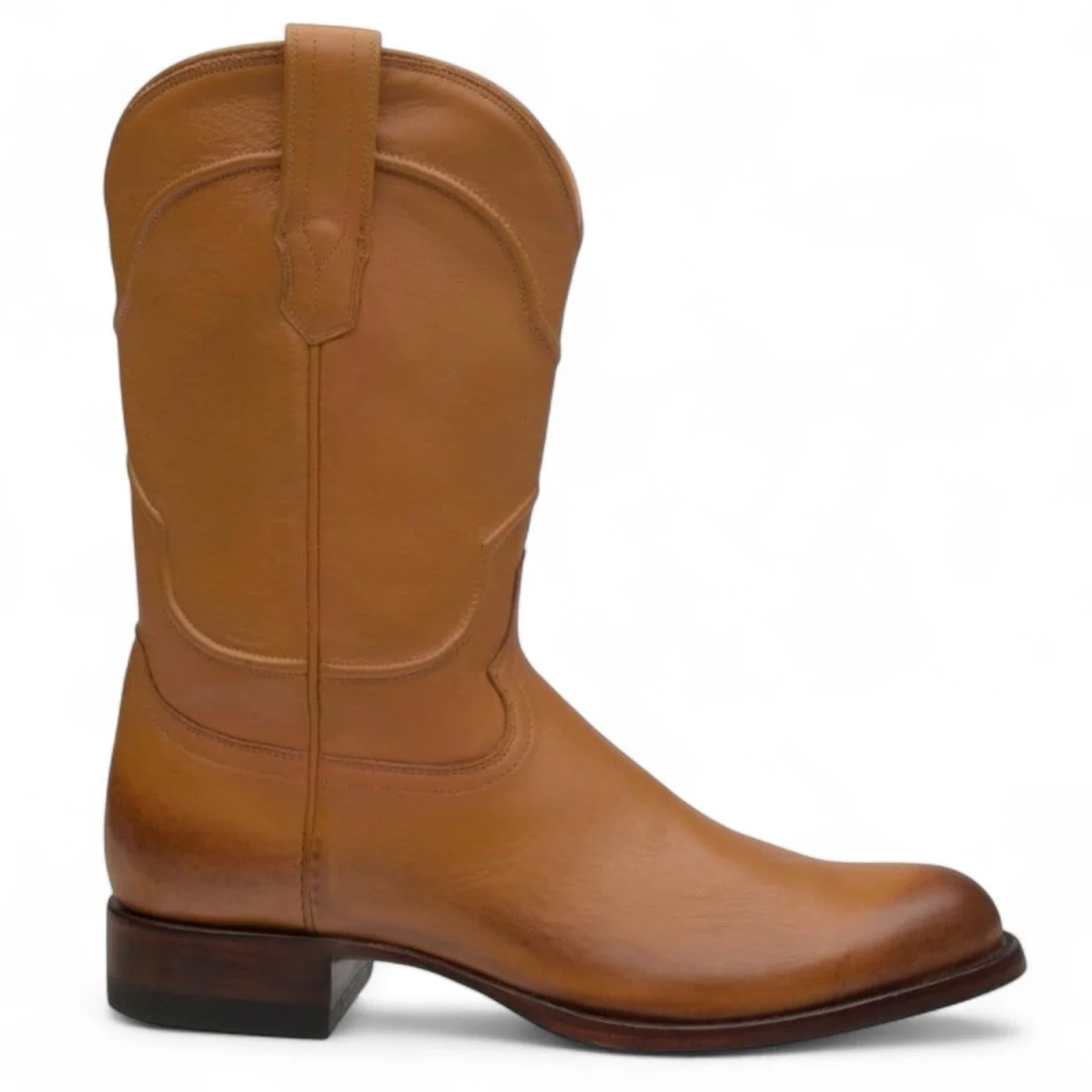 Bota de Piel Original Roper Color Amber Bachesto - Imagen 4