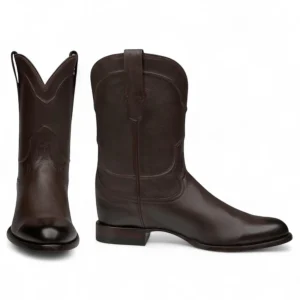 Bota de Piel Original Roper Color Coffee Brown - Bachesto