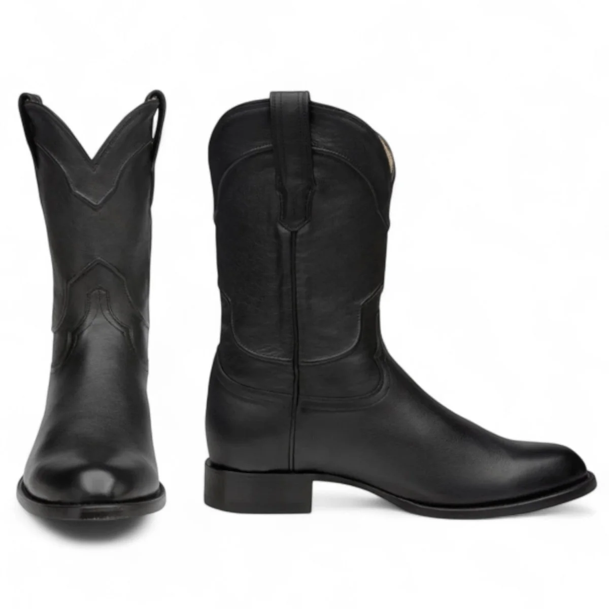 Bota de Piel Original Roper Color Negro- Bachesto