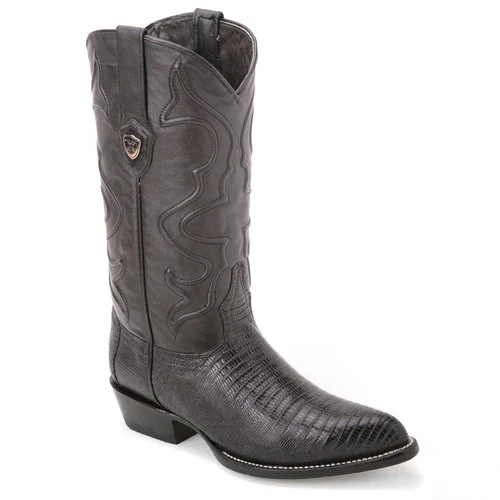 Botas de Armadillo Original Horma Puntal Color Negro - Wild West Boots - Imagen 2