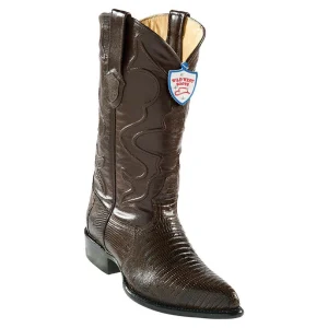 Botas de Armadillo Original Horma Puntal Color Cafe - Wild West Boots