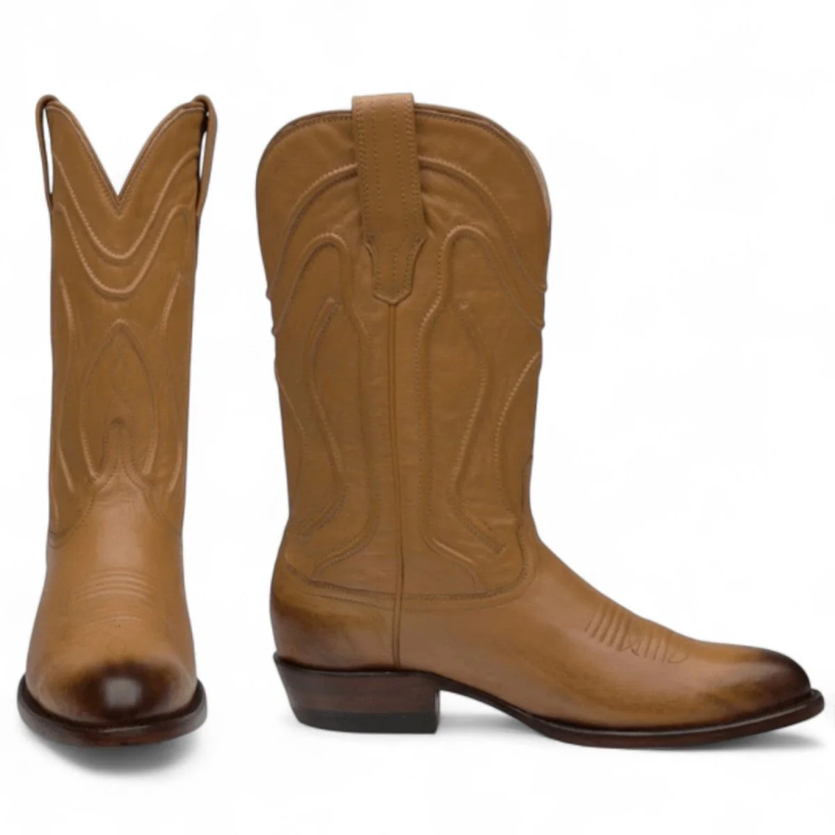 Botas de Piel Original Roper para Mujer Color Amber- Bachesto - Imagen 2