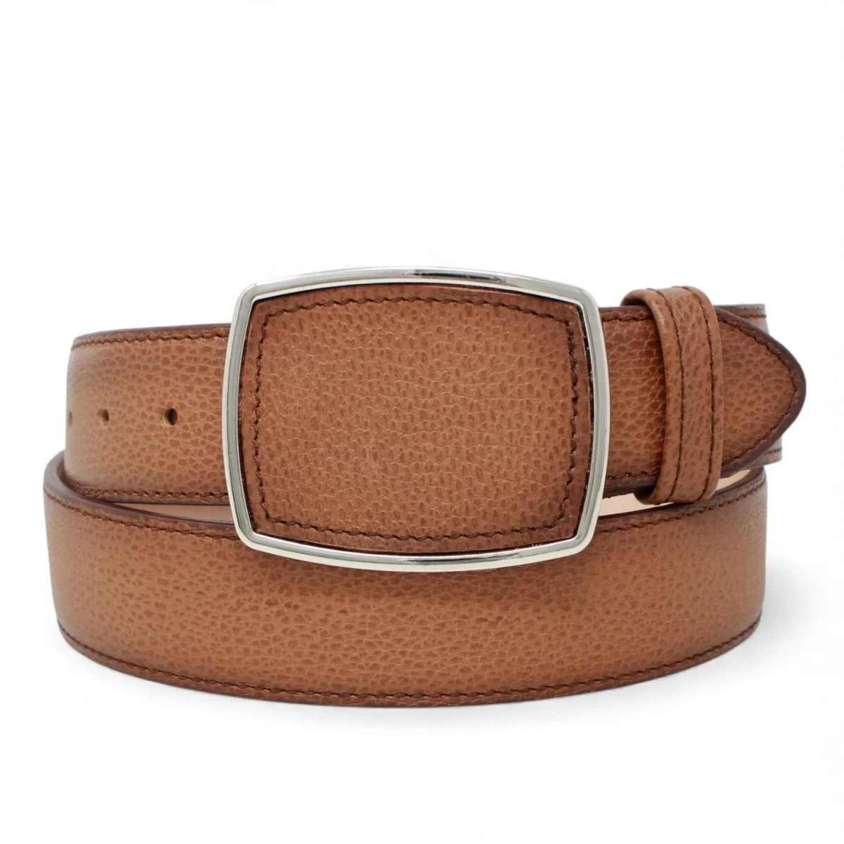 Botas de Piel Punta Dubai Cuadrada Para Hombre Color Camel con Cierre - La Sierra - Imagen 9