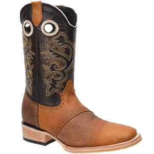 Botas de Tiburon Grabado con Antifaz Horma Rodeo WD-303