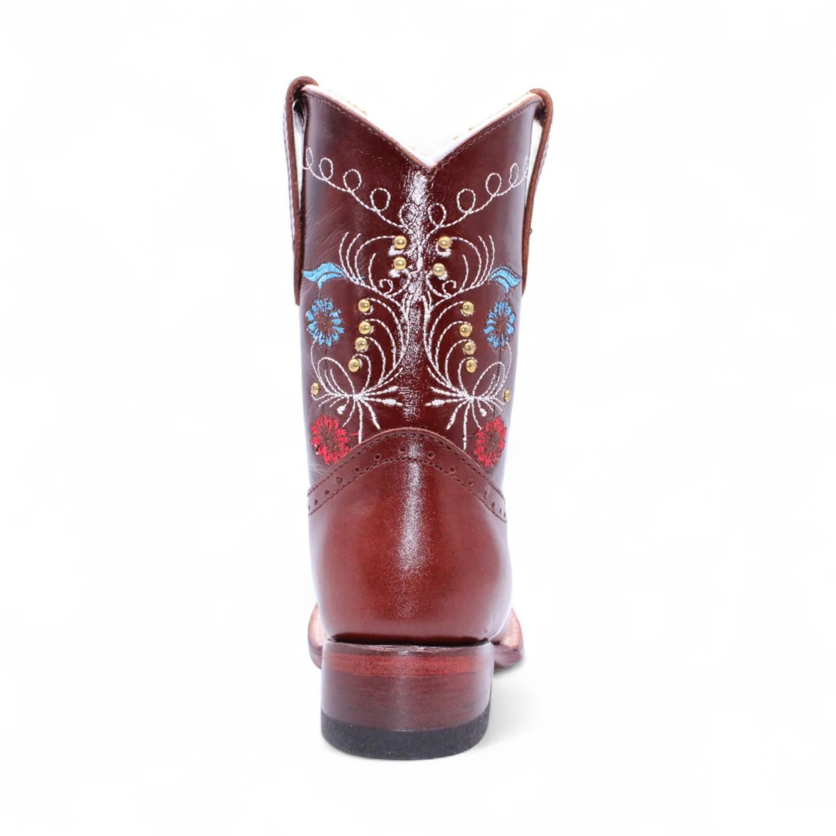 Botas para Niña de Cuero Crazy Horma Rodeo Color Shedron - H329550 - Imagen 7