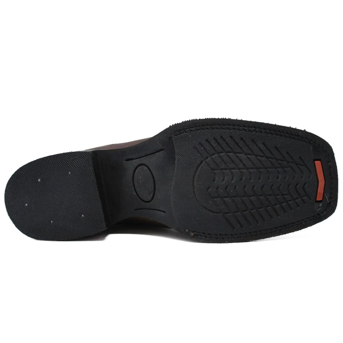 Botin Rodeo Cuadrado de PIel Original con Medallon Tan- La Sierra - Imagen 7