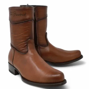 Botines Diamond de Cuero Original Punta Oval