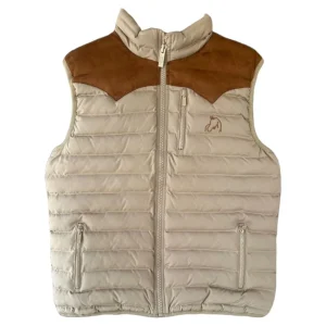 Chaleco Vaquero White Diamonds