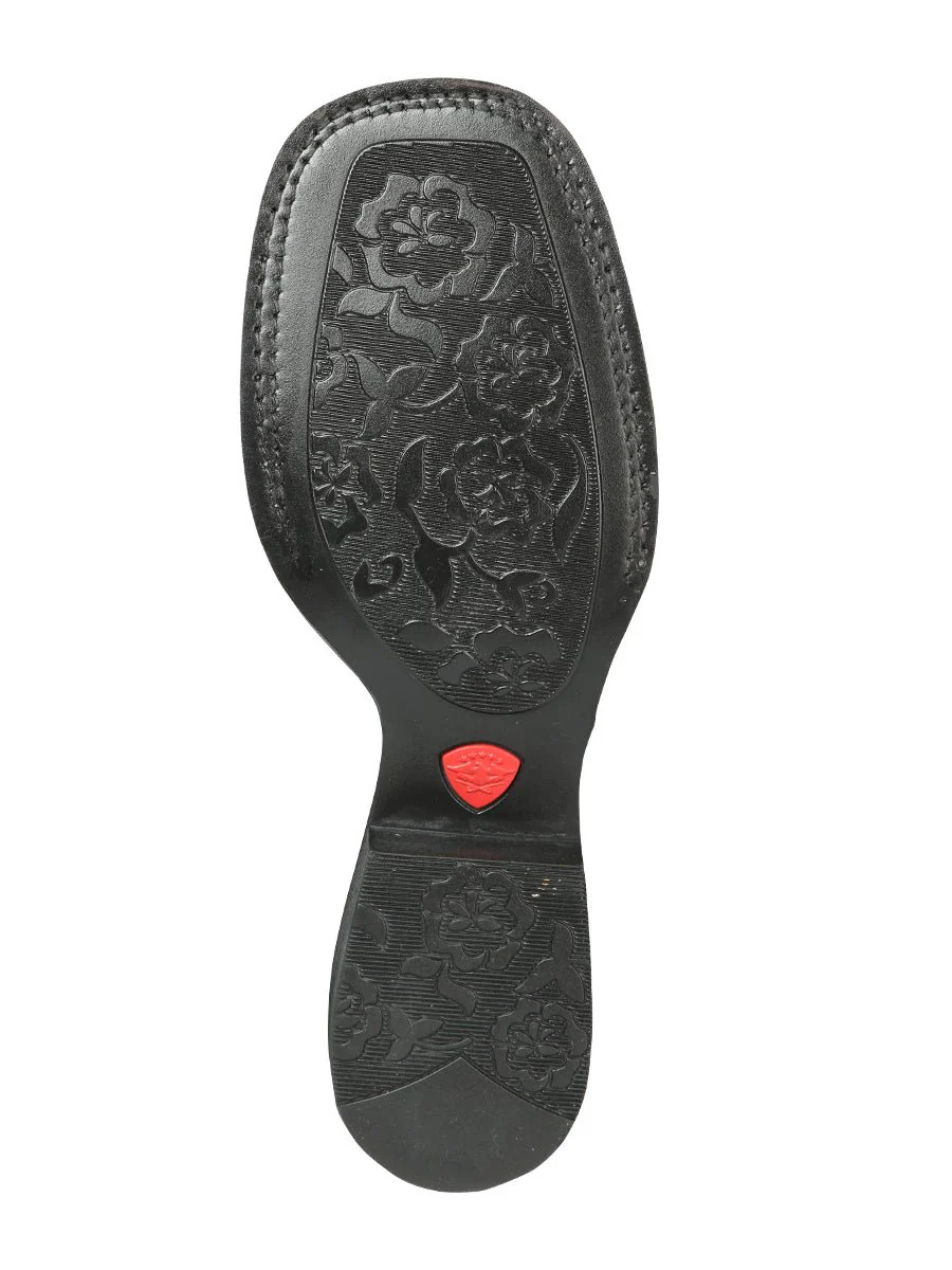 Cowboy Boot - El Geneal Rodeo - Woman - Nobuck Brown 44642 - Imagen 7