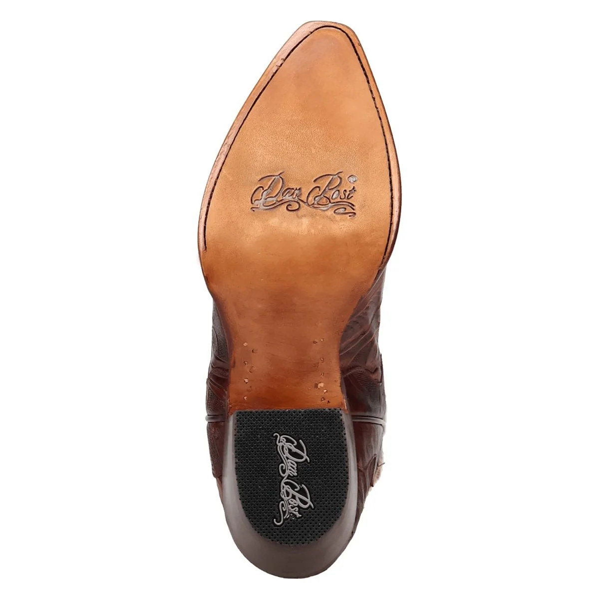 Dan Post Women's Andrinna Snip Toe Leather Boots - Brown DP7020 - Imagen 9