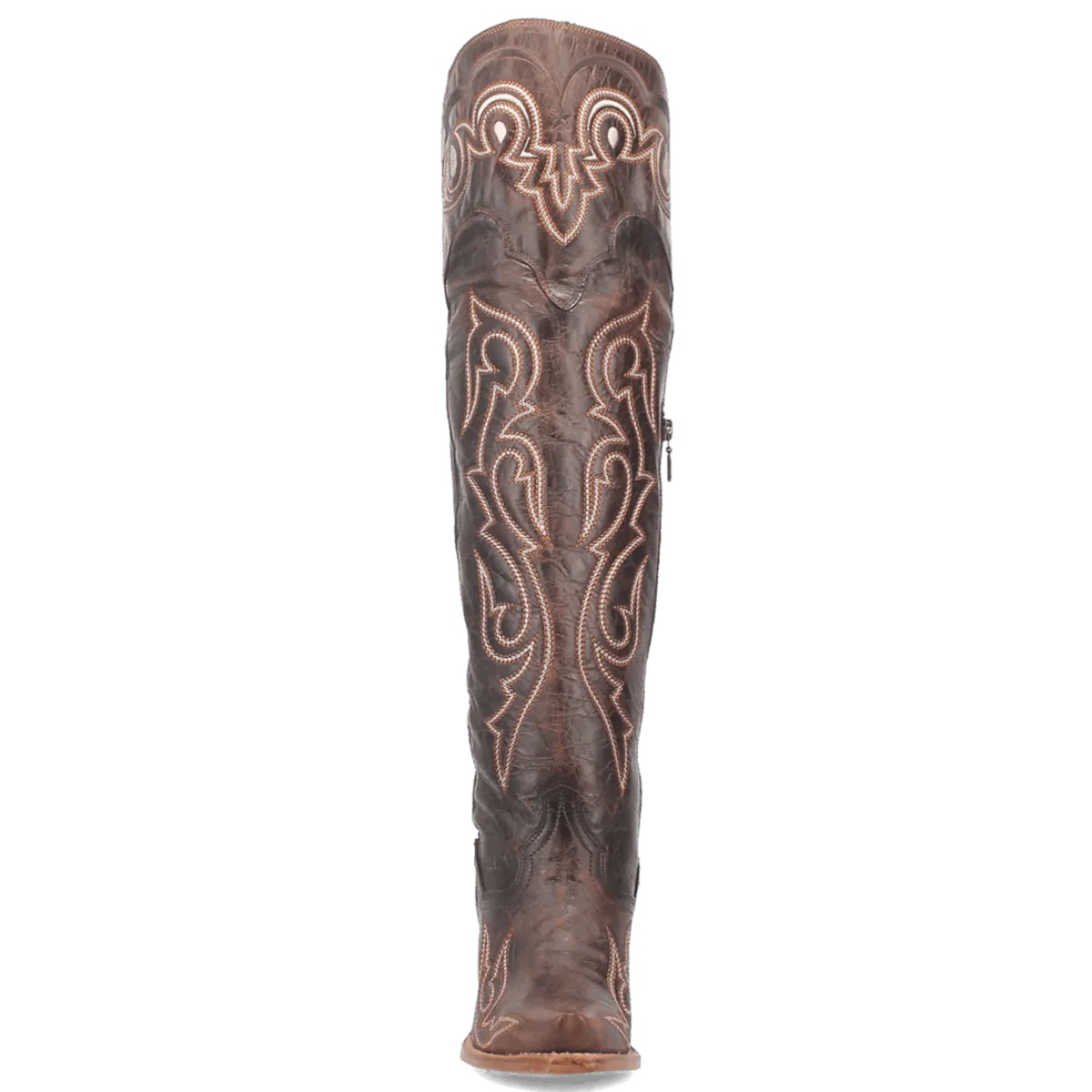 Dan Post Women's Kommotion Snip Toe Leather Tall Boots - Chocolate - Imagen 8