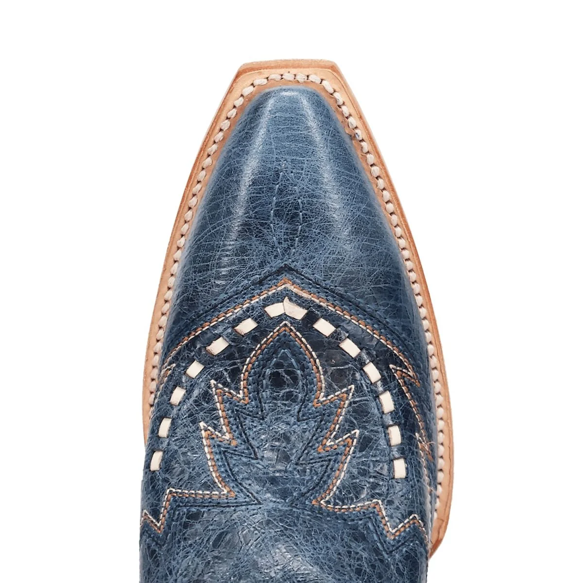 Dan Post Women's Mesa Snip Toe Leather Boots - Blue DP7019 - Imagen 8