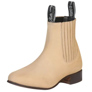 El Canelo - Charro Ankle Boot   - Atlas Sand 228