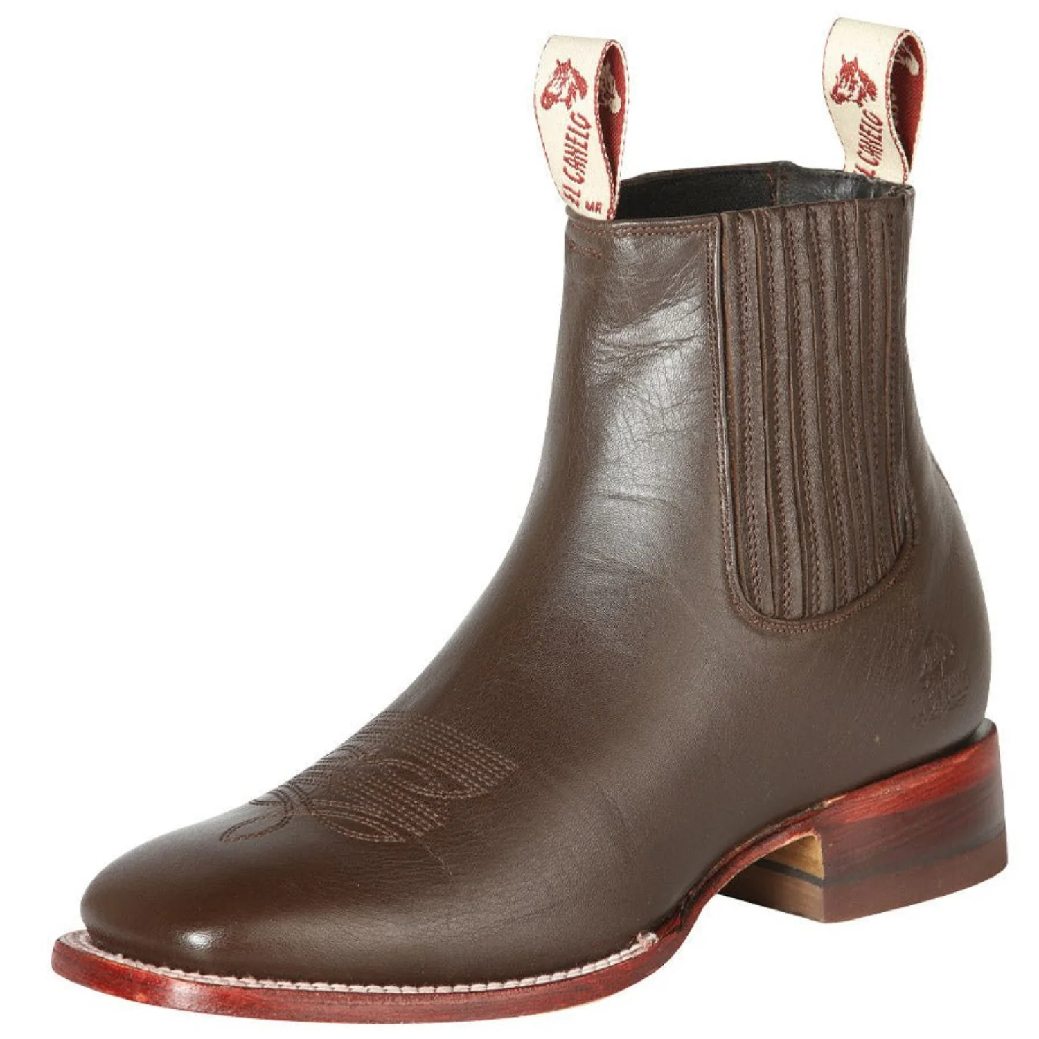 El Canelo Men’s Fronterizo Ankle Boots - Ikon Brown 44241 - Imagen 2