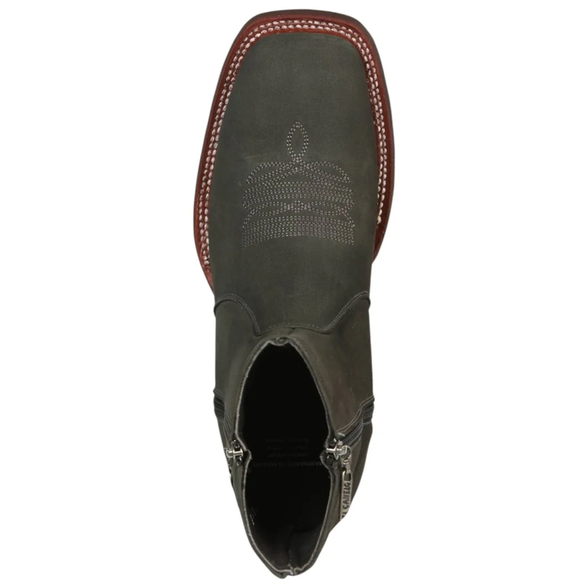 El Canelo Men’s Grey Ankle Boots - Nobuck Gray 45213 - Imagen 5