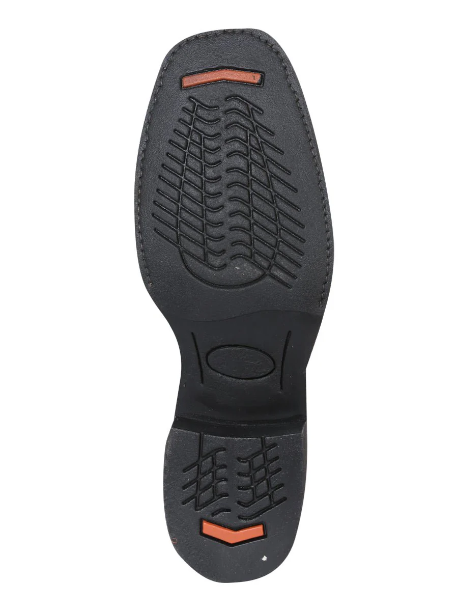 El General Rodeo Boot - Crazy Brown/Dark Brown with Embroidery 34311 - Imagen 7