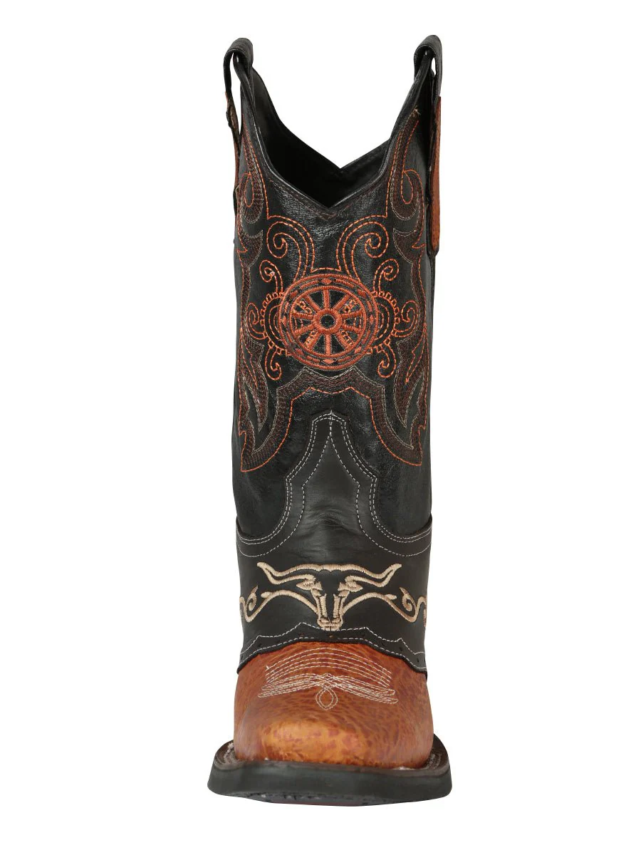 El General Rodeo Boot - Crazy Wine with Embroidery GEN-40667 - Imagen 5