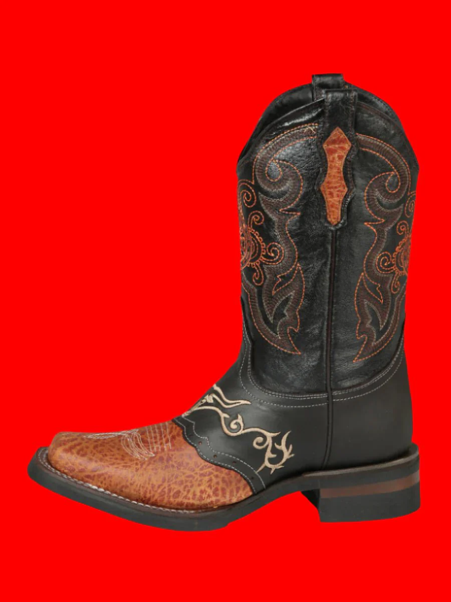 El General Rodeo Boot - Crazy Wine with Embroidery GEN-40667 - Imagen 3