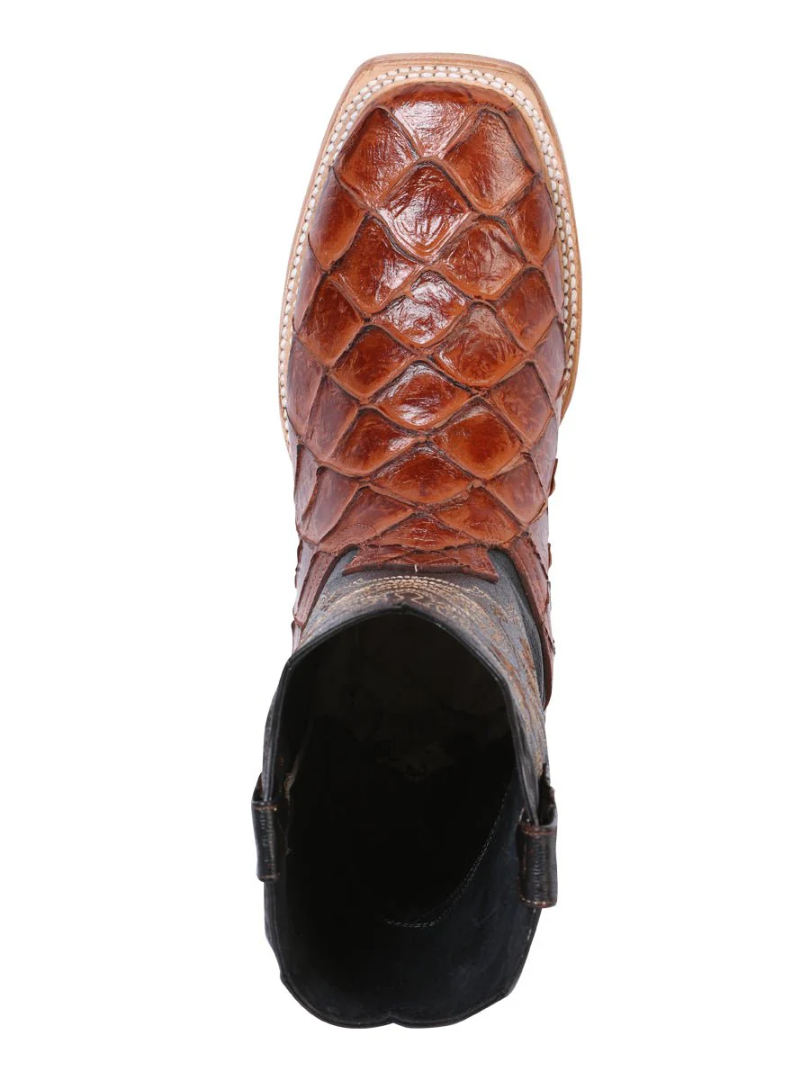 El General Rodeo Boot - Imitación Pirarucu - Cognac 41793 - Imagen 7