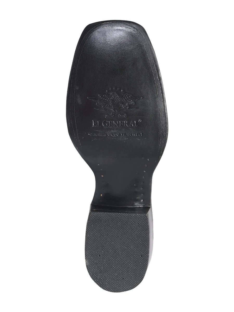 El General Rodeo Boot - Printed Ostrich Burgundy 41901 - Imagen 5