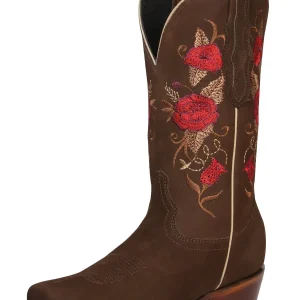 El General Rodeo Boot - Suede Brown 42025