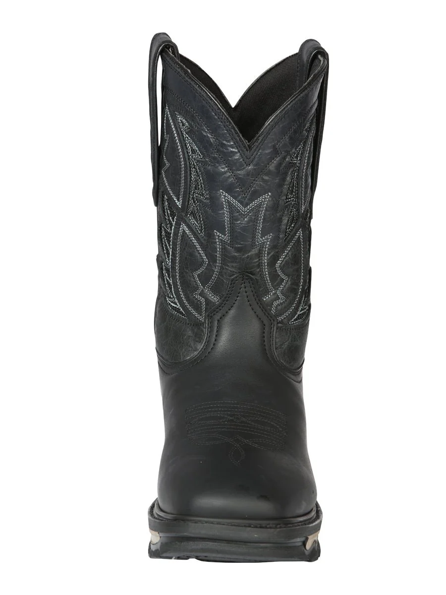 El General Rodeo Work Boot - Crazy Black 44694 - Imagen 4