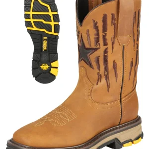 El General Rodeo Work Boot - Crazy Honey 44690