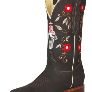 El General Women Rodeo Boot - Dark Brown 42974