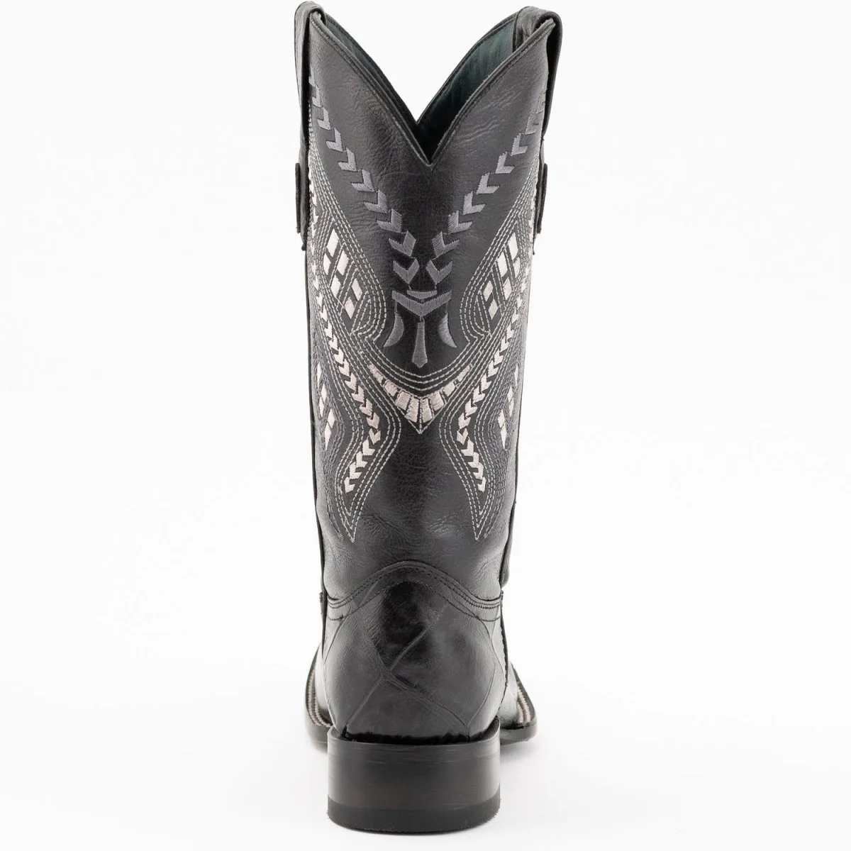 Ferrini Jesse Men's Print Alligator Boots Handcrafted Black 4359304 - Imagen 6