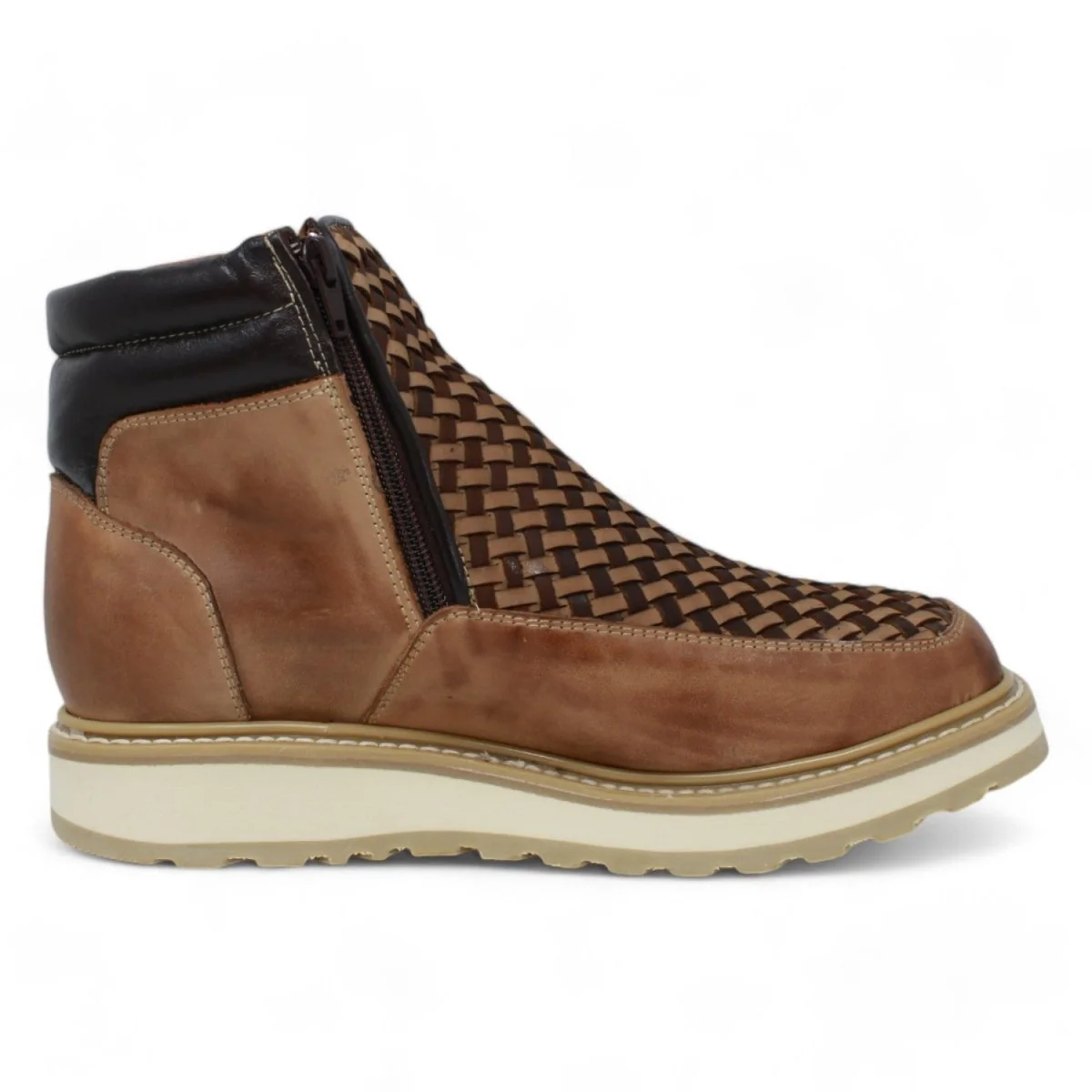 Forza Square Toe Work Boots with Double Zipper - Imagen 5