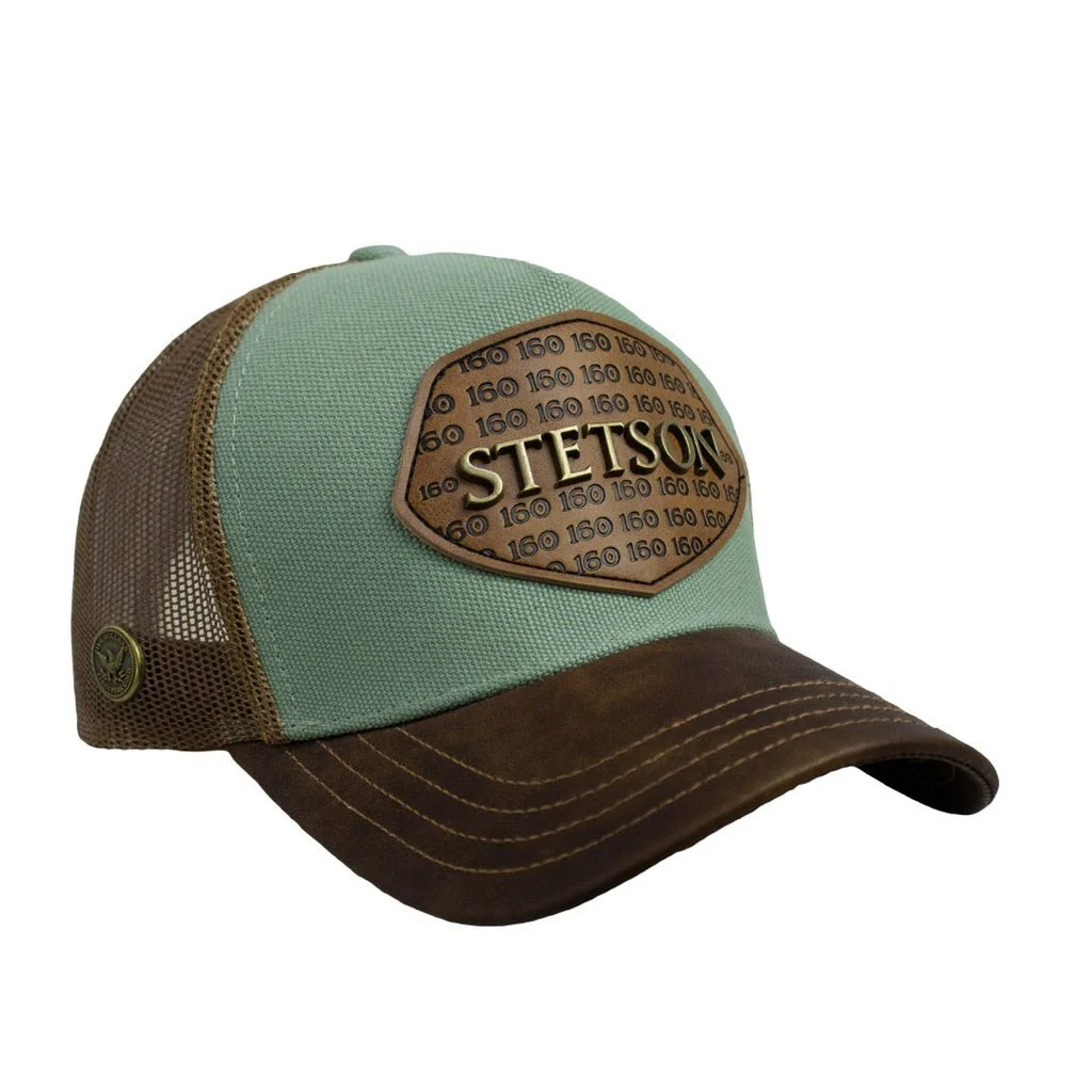 Gorra Trucker Stetson 160 Aniversario Autentica Estilo Western de Malla – STES03 - Imagen 3
