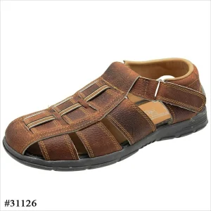 Huarache de Cuero Artesanal de Vestir Fino Color Miel imp-31126