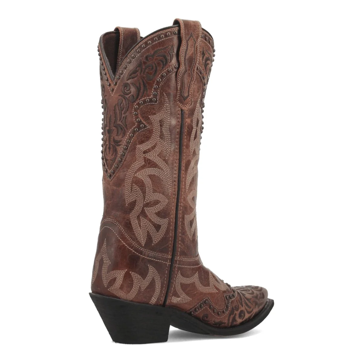 Laredo Women's Braylynn Snip Toe Leather Boots - Brown 52410 - Imagen 3