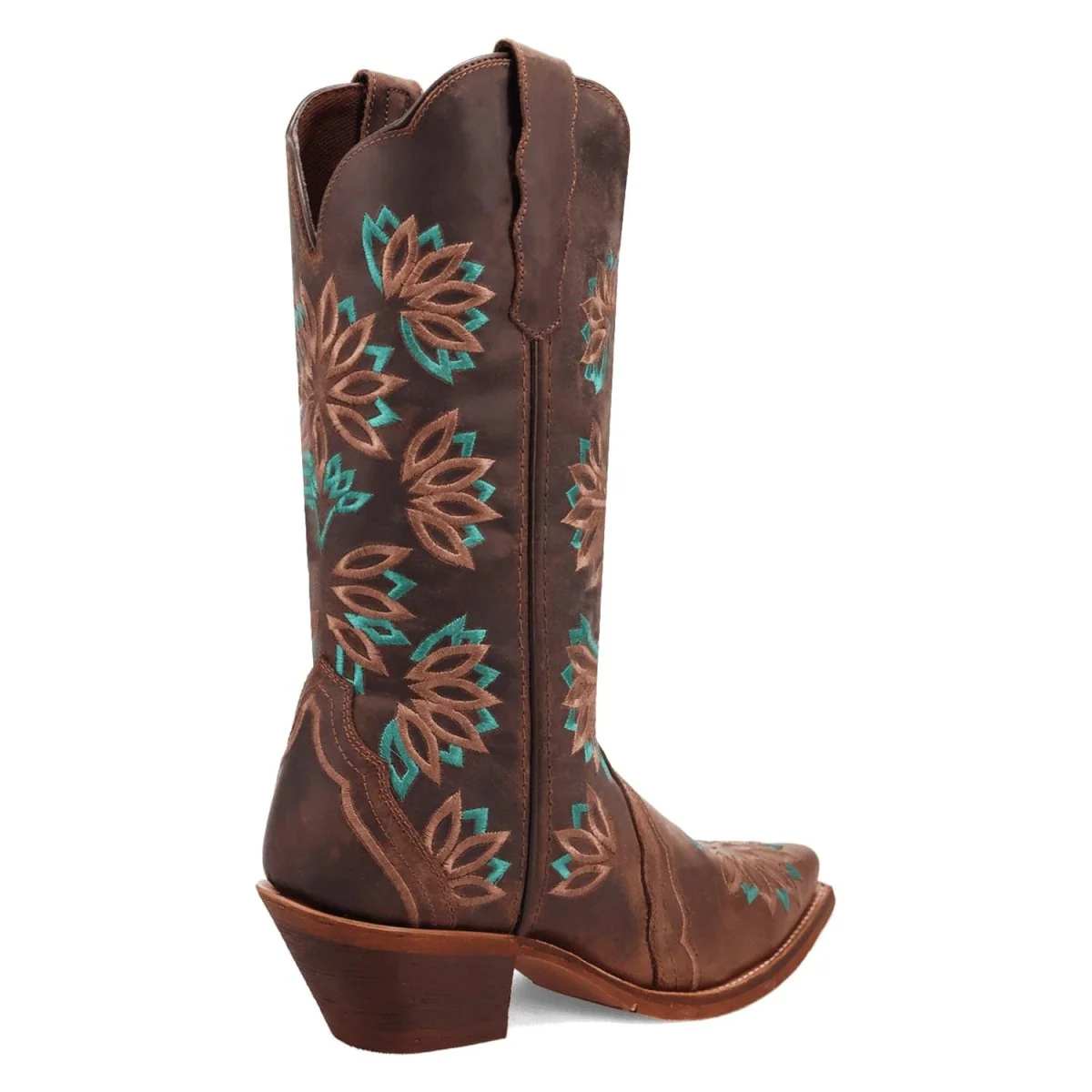 Laredo Women's Filly Snip Toe Leather Boots - Tobacco 20006 - Imagen 3