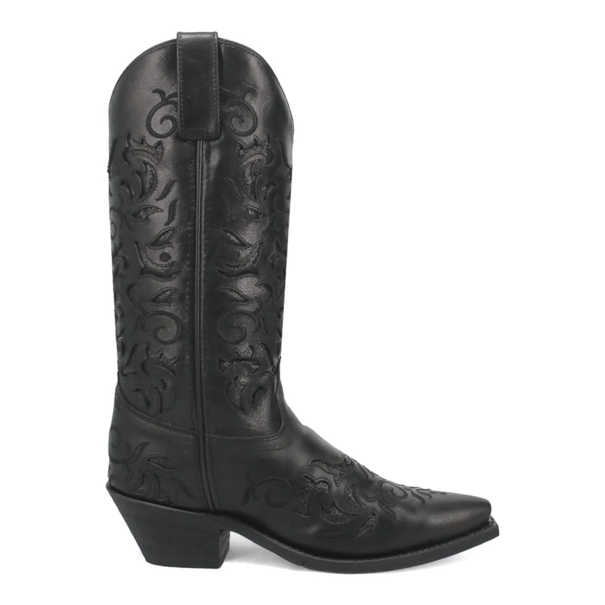 Laredo Women's Night Sky Snip Toe Leather Boots - Black 52450 - Imagen 4