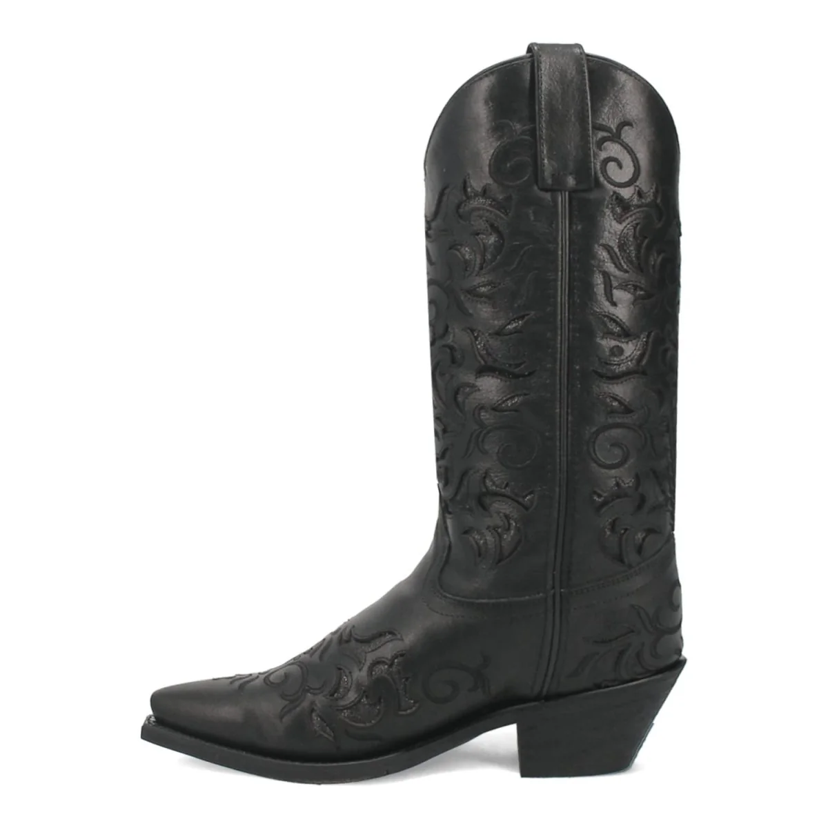 Laredo Women's Night Sky Snip Toe Leather Boots - Black 52450 - Imagen 5