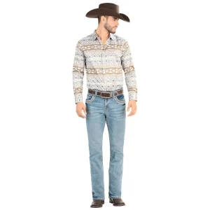 Montero Men's Light Blue Modern Fit Denim Jeans- MON 4641